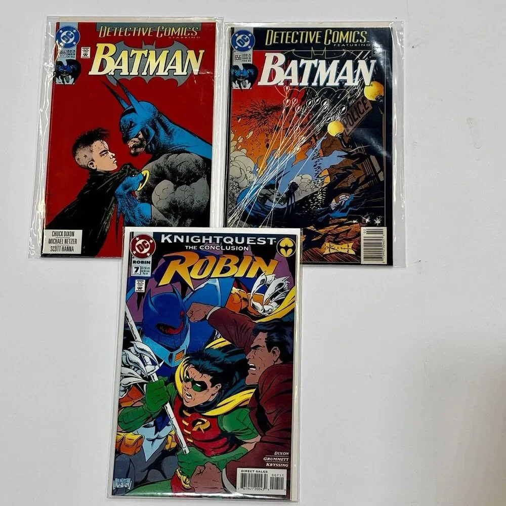 Batman Detective DC Comics #667-675 KnightQuest, Crusade Search, Conclusion Lot